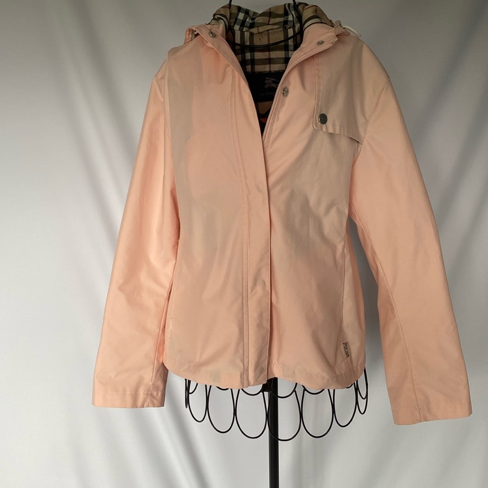 Burberry Women's Pink Hooded Jacket